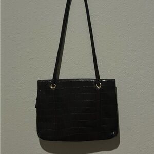 Elegant Dark Brown Tote Bag